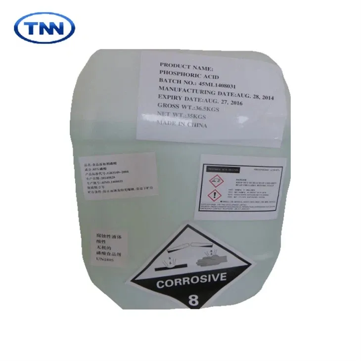 Acido fosforico 85% per uso alimentare